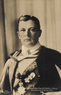 CPA Prince Eitel Friedrich Von Preußen, Portrait, Uniform, Orden, Herrenmeister Des Johanniterordens - Koninklijke Families