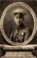 Artiste CPA Kronprinz Wilhelm Von Preußen, Portrait, Uniform - Koninklijke Families