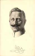 Artiste CPA Kaiser Wilhelm II., Portrait - Royal Families