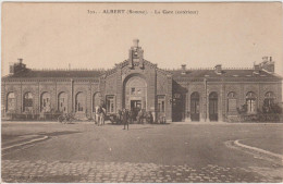 CARTE POSTALE   ALBERT 80  La Gare - Albert