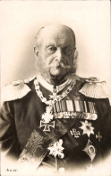 CPA Kaiser Wilhelm I., Portrait, Orden - Royal Families