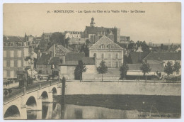 Montluçon, Les Quais Du Cher Et La Vieille Ville, Le Château (lt10) - Montlucon