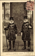 CPA London City England, Tower Of London, Chief Yeoman Warder - Autres & Non Classés