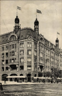 CPA Hamburg Mitte Altstadt, Grand Cafe Klosterburg, Inh. Hermann Meyer, Glockengießerwall - Autres & Non Classés