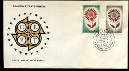 Greece  - FDC - Europa CEPT 1964 - 1964