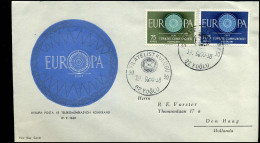 Turkey - FDC - Europa CEPT 1960 - 1960