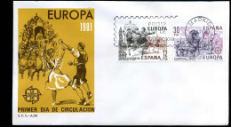 Espana - FDC - Europa CEPT 1981 - 1981