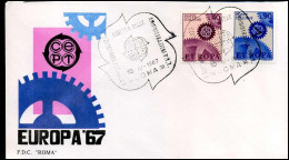 Italia - FDC - Europa CEPT 1967 - 1967