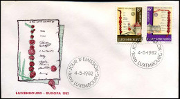Luxembourg - FDC - Europa CEPT 1982 - 1982