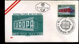 Österreich - FDC - Europa CEPT 1969 - 1969