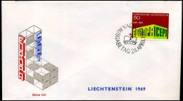Liechtenstein  - FDC - Europa CEPT 1969 - 1969