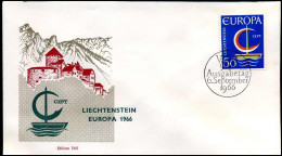 Liechtenstein - FDC - Europa CEPT 1966 - 1966