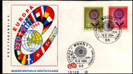 Bundespost - FDC - Europa CEPT 1964 - 1964