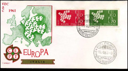 Italia  - FDC - Europa CEPT 1961 - 1961