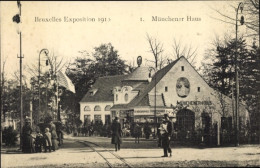 CPA Brüssel Brüssel, Münchener Haus, Exposition 1910 - Brussels (City)
