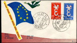 Italia - FDC - Europa CEPT 1958 - 1958