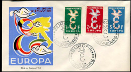 Luxembourg  - FDC - Europa CEPT 1958 - 1958
