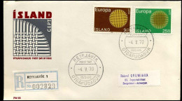 Island - FDC - Europa CEPT 1970 - 1970