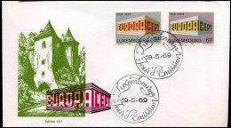 Luxembourg - FDC - Europa CEPT 1969 - 1969