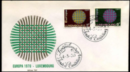 Luxembourg - FDC - Europa CEPT 1970 - 1970