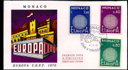 Monaco - FDC - Europa CEPT 1970 - 1970