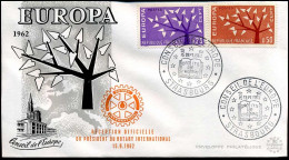 France  - FDC - Europa CEPT 1962 - 1962