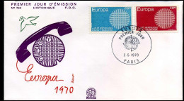 France - FDC - Europa CEPT 1970 - 1970