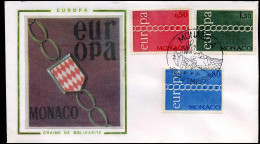 Monaco - FDC - Europa CEPT 1971 - 1971