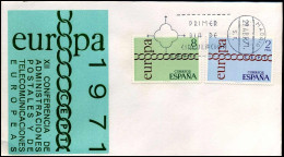 Espana - FDC - Europa CEPT 1971 - 1971