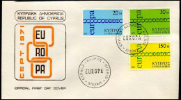 Republic Of Cyprus - FDC - Europa CEPT 1971 - 1971