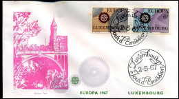 Luxembourg - FDC - Europa CEPT 1967 - 1967
