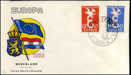 Nederland - FDC - Europa CEPT 1958 - 1958
