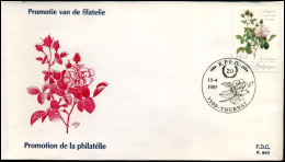 FDC - 2318/19  Promotie Van De Filatelie  - Stempel :  Tournai - 1981-1990