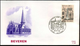 FDC - 2059  Schandpaal Van Beveren - Stempel : Beveren - 1981-1990