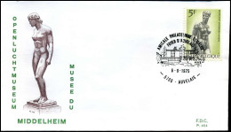 1777 - FDC - Middelheim Museum   - Stempel : Auvelais - 1971-1980