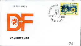 1757 - FDC - Davidsfonds   - Stempel : Lier - 1971-1980