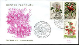 1749/51 - FDC - Gentse Floraliën - Stempel : 2 X Gent - 1971-1980