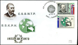 1687 - FDC - BBKPH   - Stempel : Tamines - 1971-1980