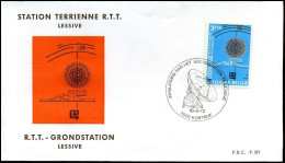 1640 - FDC - Telecommunicatie Lessive   - Stempel : Kortrijk - 1971-1980