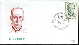 1603 - FDC - Jules Bordet (1870-1961)    - Stempel : Soignies - 1971-1980