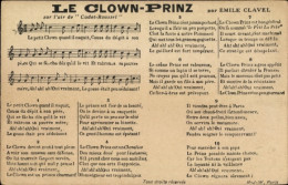 Chanson CPA Le Clown Prinz, Emile Clavel - Trachten