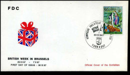 1432 - FDC - British Week In Brussels - Stempel : Turnhout - 1961-1970