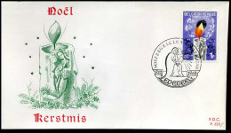 1478 -  FDC - Kerstmis - Stempel : Ledeberg - 1961-1970