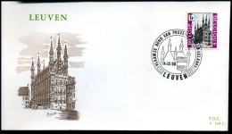 1480/81 -  FDC - Toeristische Uitgifte - Stempel : Leuven + Barvaux - 1961-1970