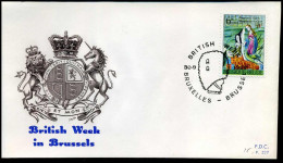 1432 -  FDC - Britse Week - Stempel : Bruxelles / Brussel - 1961-1970