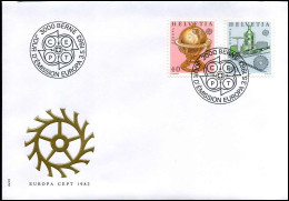 FDC - Switzerland - Europa CEPT 1983 - 1983