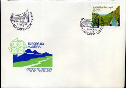 FDC - Portugal Madeira - Europa CEPT 1983 - 1983