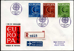 FDC - Portugal - Europa CEPT 1966 - 1966
