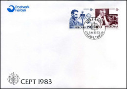FDC - Faroer - Europa CEPT 1983 - 1983