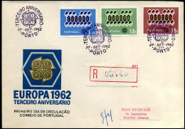 FDC - Portugal - Europa CEPT 1962 - 1962